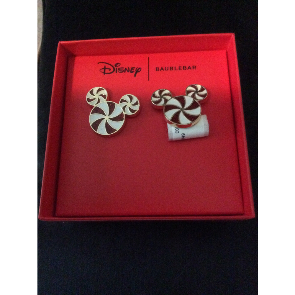 Disney Baublebar Mickey Peppermint